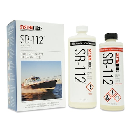 System Three Resins SB-112 Laminating Epoxy, 1.5 Quart Kit 0400K42